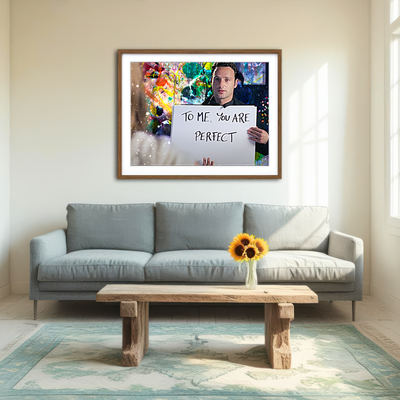 AUTO-MOCKUP ROOM | Love Actually Wall Art