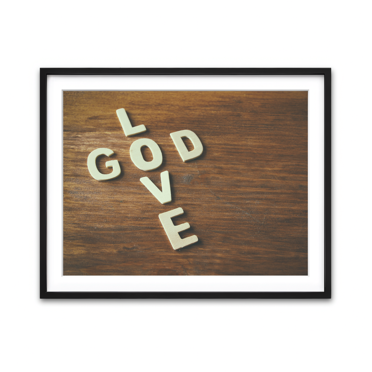 Framed Print 4x3 Black