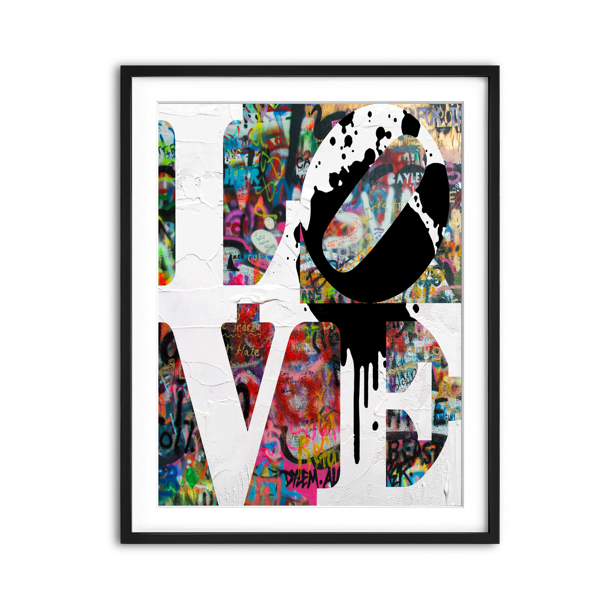 Framed Print 3x4 Black