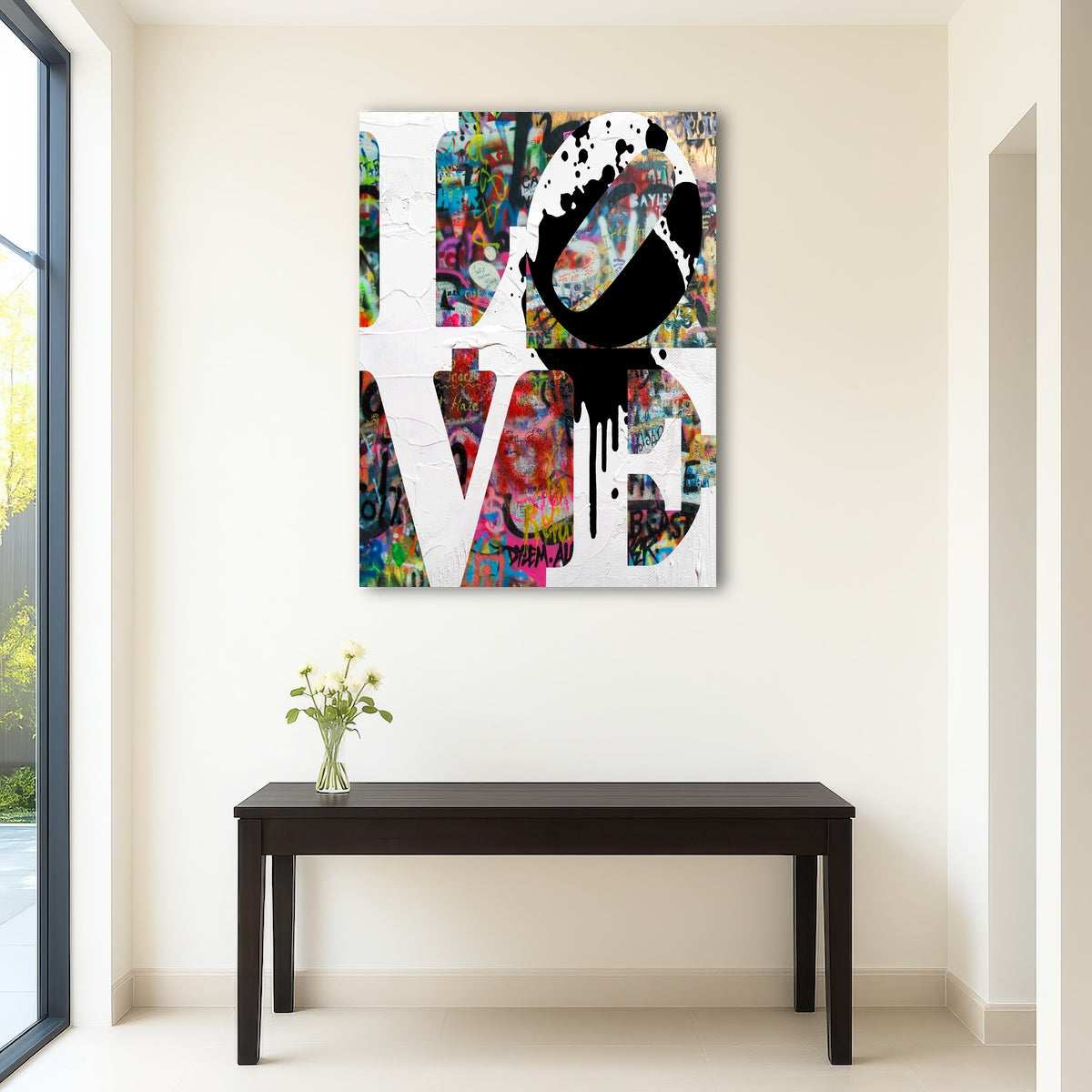 AUTO-MOCKUP ROOM | Love Heavy Graffiti