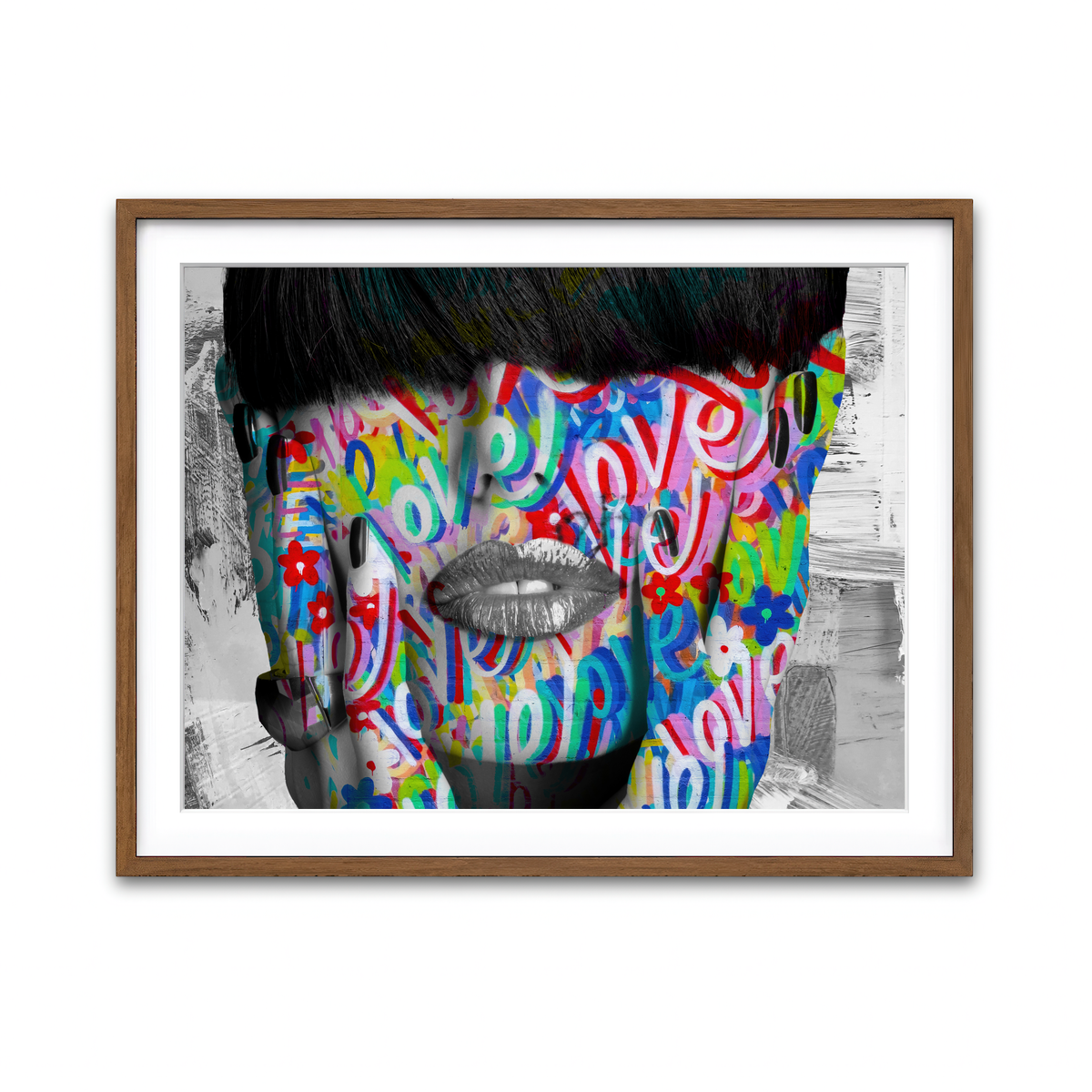 Framed Print 4x3 Walnut