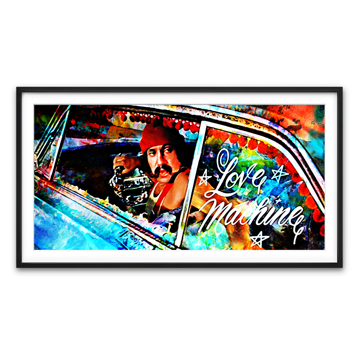 Framed Print 2x1 Black