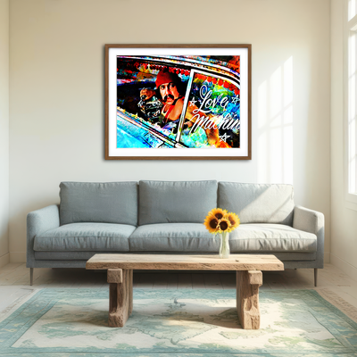AUTO-MOCKUP ROOM | Love Machine Wall Art