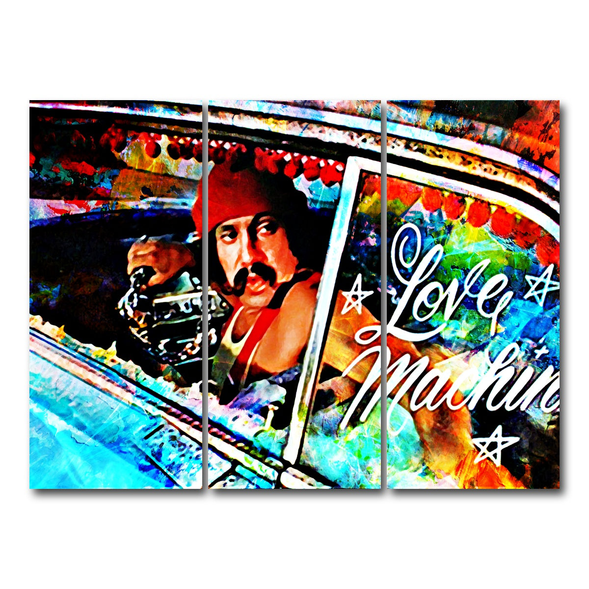 AUTO-MOCKUP WHITE | Love Machine | 3 Piece | Gallery Wrap Canvas | group=8x18