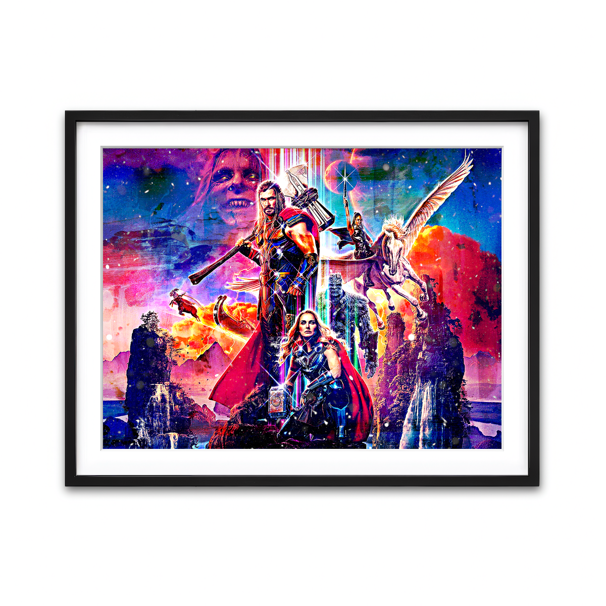 Framed Print 4x3 Black