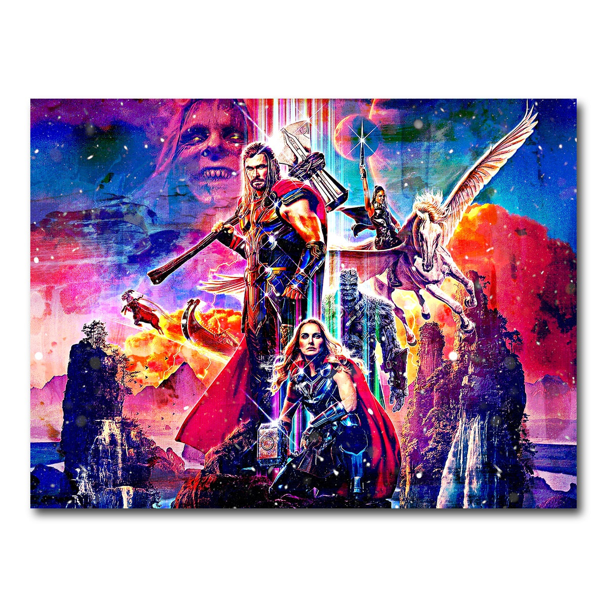 AUTO-MOCKUP WHITE | Love and Thunder | 1 Piece | Gallery Wrap Canvas | group=4x3