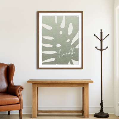 AUTO-MOCKUP ROOM | Love Earth Wall Art