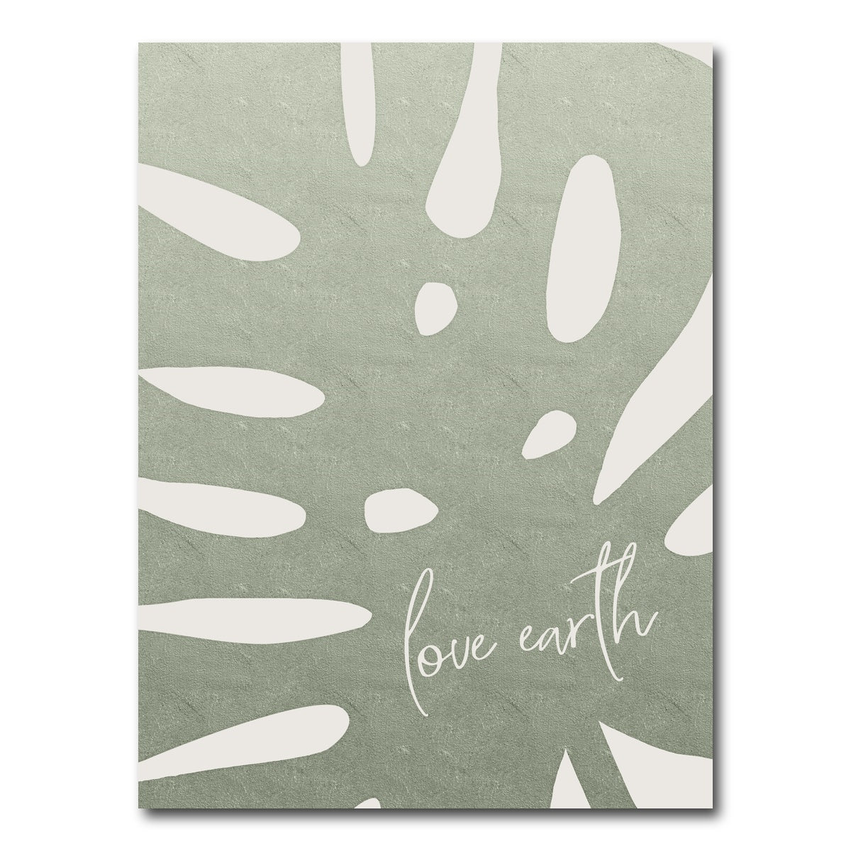 AUTO-MOCKUP WHITE | Love earth | 1 Piece | Gallery Wrap Canvas | group=3x4