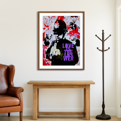 AUTO-MOCKUP ROOM | Love Is the Answer Wall Art