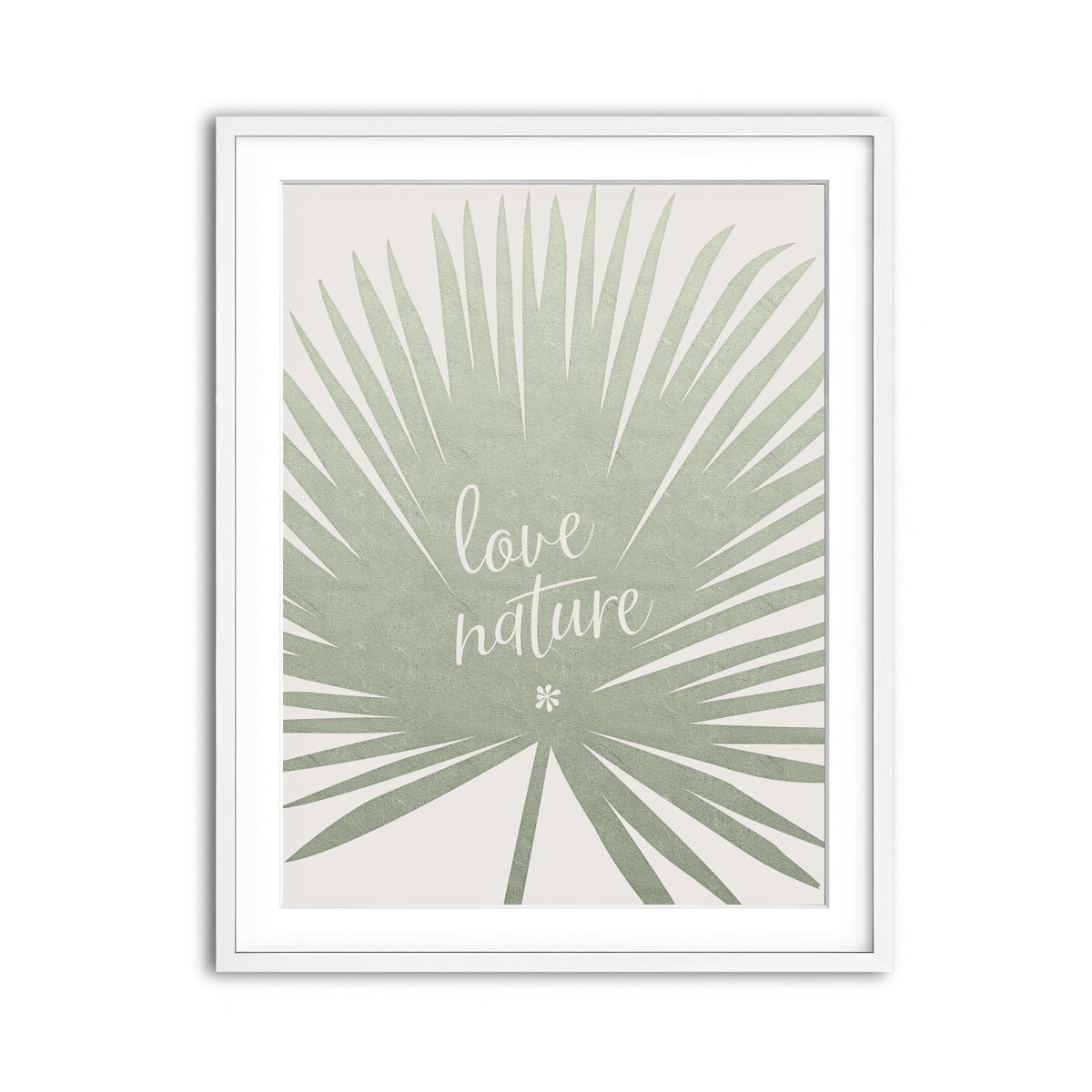 Framed Print 3x4 White