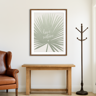 AUTO-MOCKUP ROOM | Love Nature Wall Art