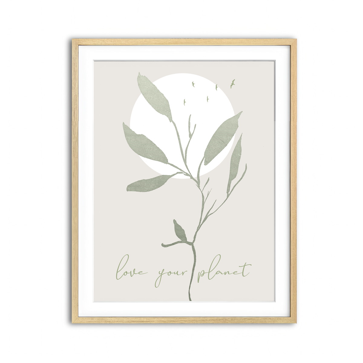 Framed Print 3x4 Natural