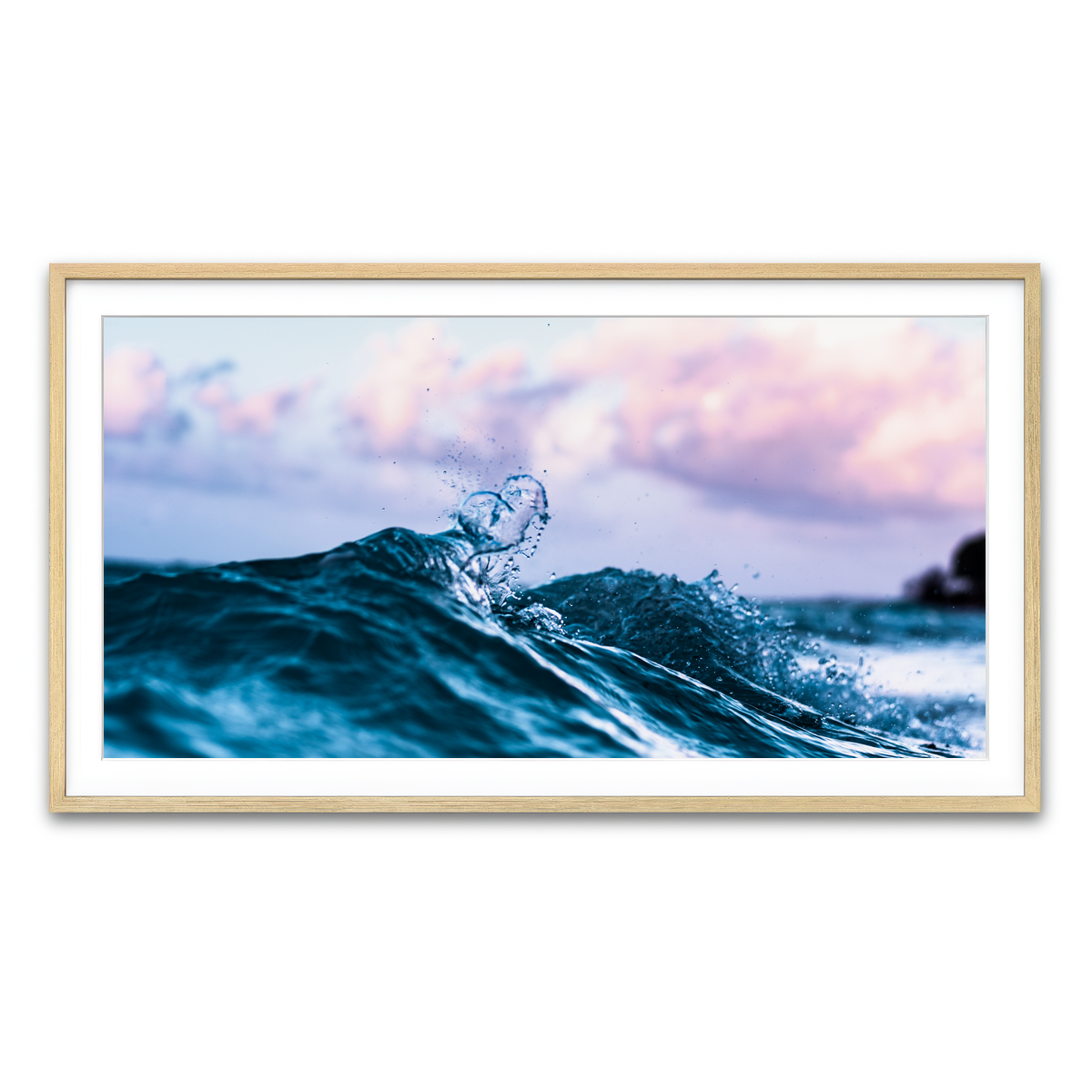 Framed Print 2x1 Natural
