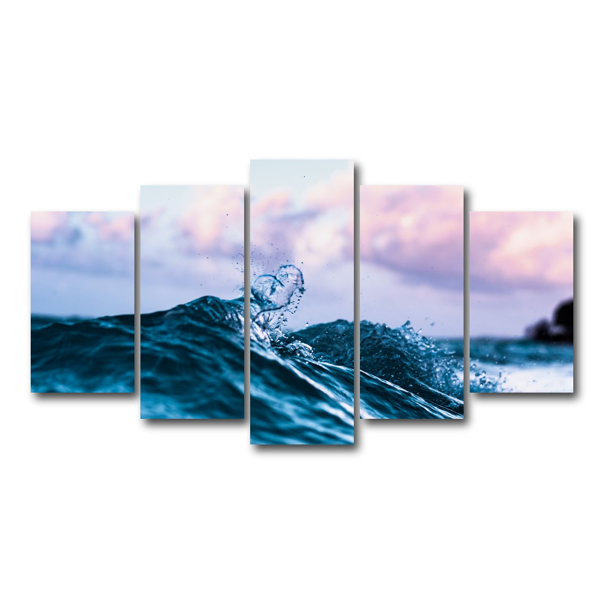 AUTO-MOCKUP WHITE | Loved | 5 Piece | Gallery Wrap Canvas | group=5_normal