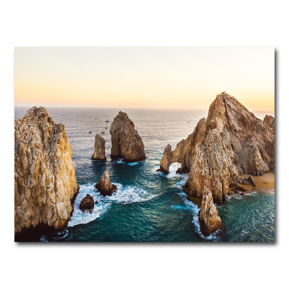 AUTO-MOCKUP WHITE | Lover's Beach Cabo | 1 Piece | Gallery Wrap Canvas | group=4x3