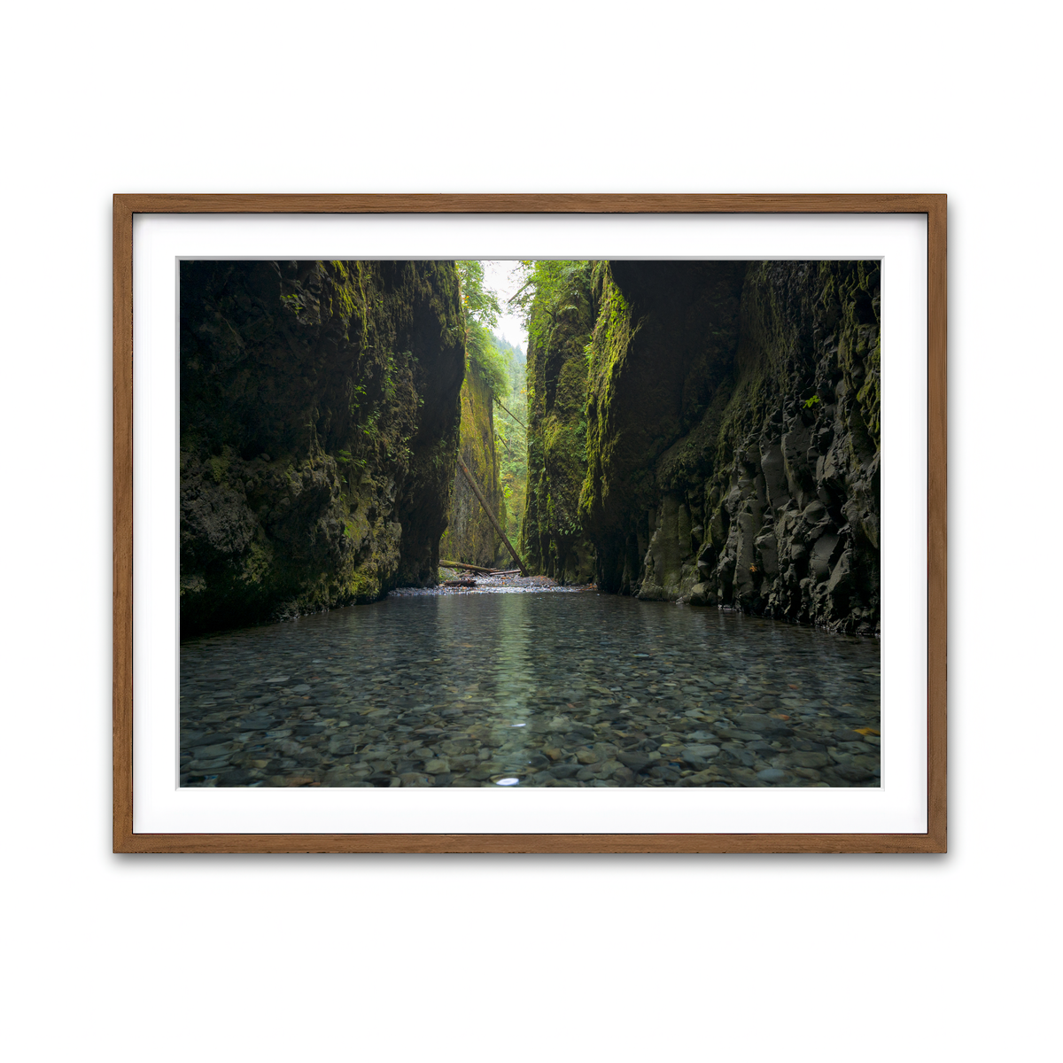 Framed Print 4x3 Walnut