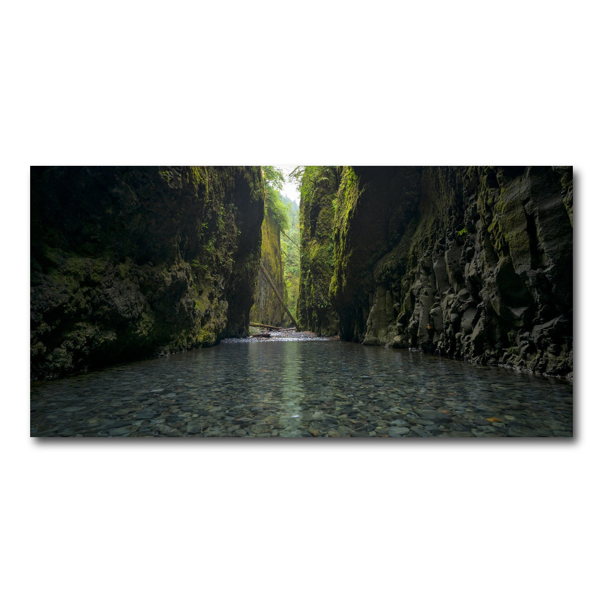 AUTO-MOCKUP WHITE | Lower Oneonta Falls | 1 Piece | Gallery Wrap Canvas | group=2x1