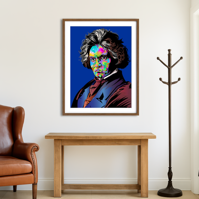 AUTO-MOCKUP ROOM | Ludwig van Beethoven Wall Art