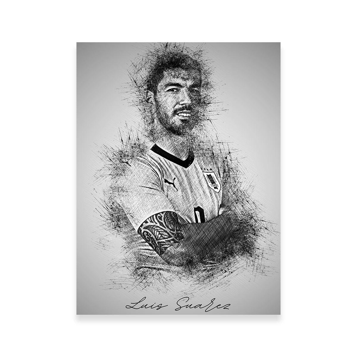 Luis Suárez Wall Art