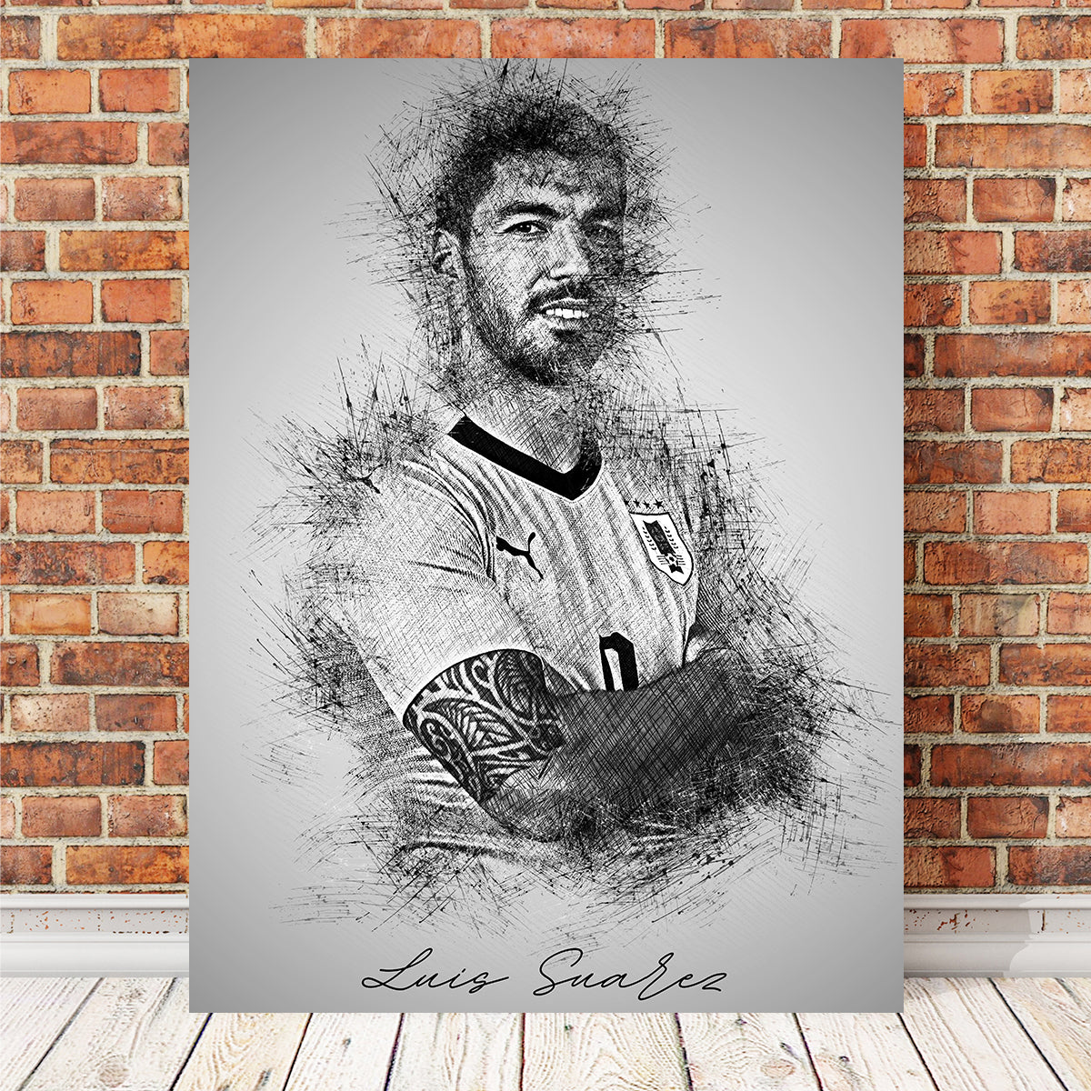 Luis Suárez Wall Art