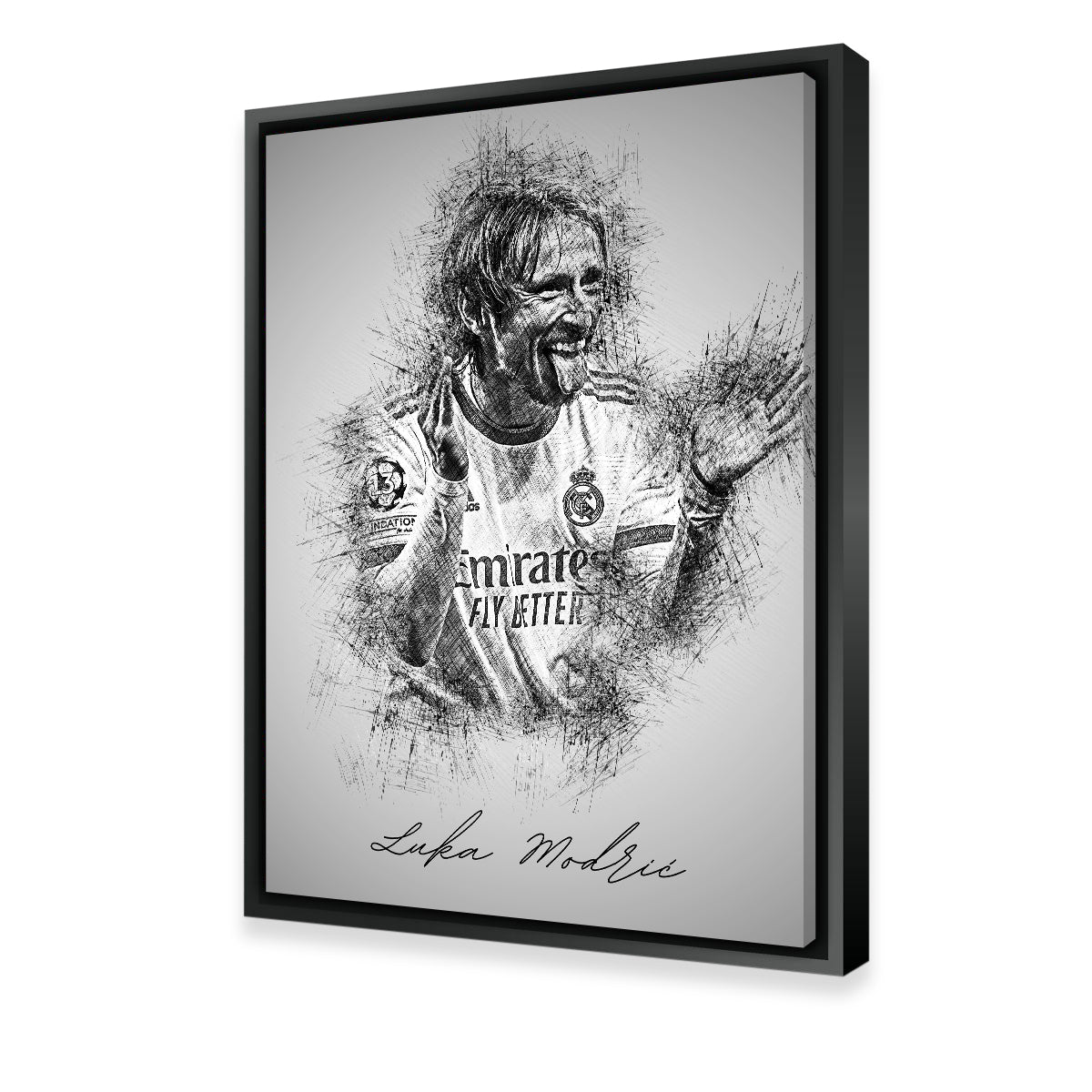 Luka Modrić Wall Art