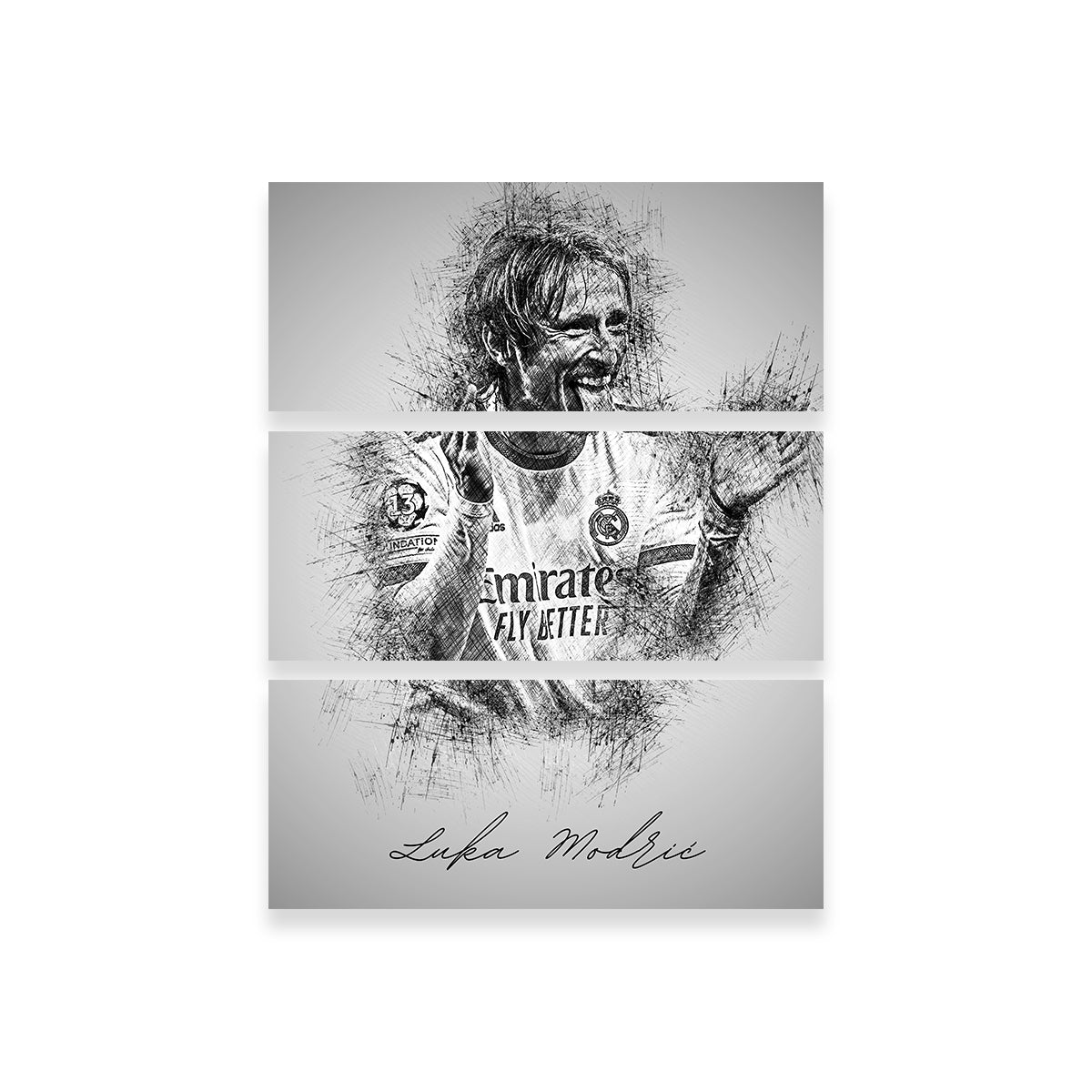 Luka Modrić Wall Art