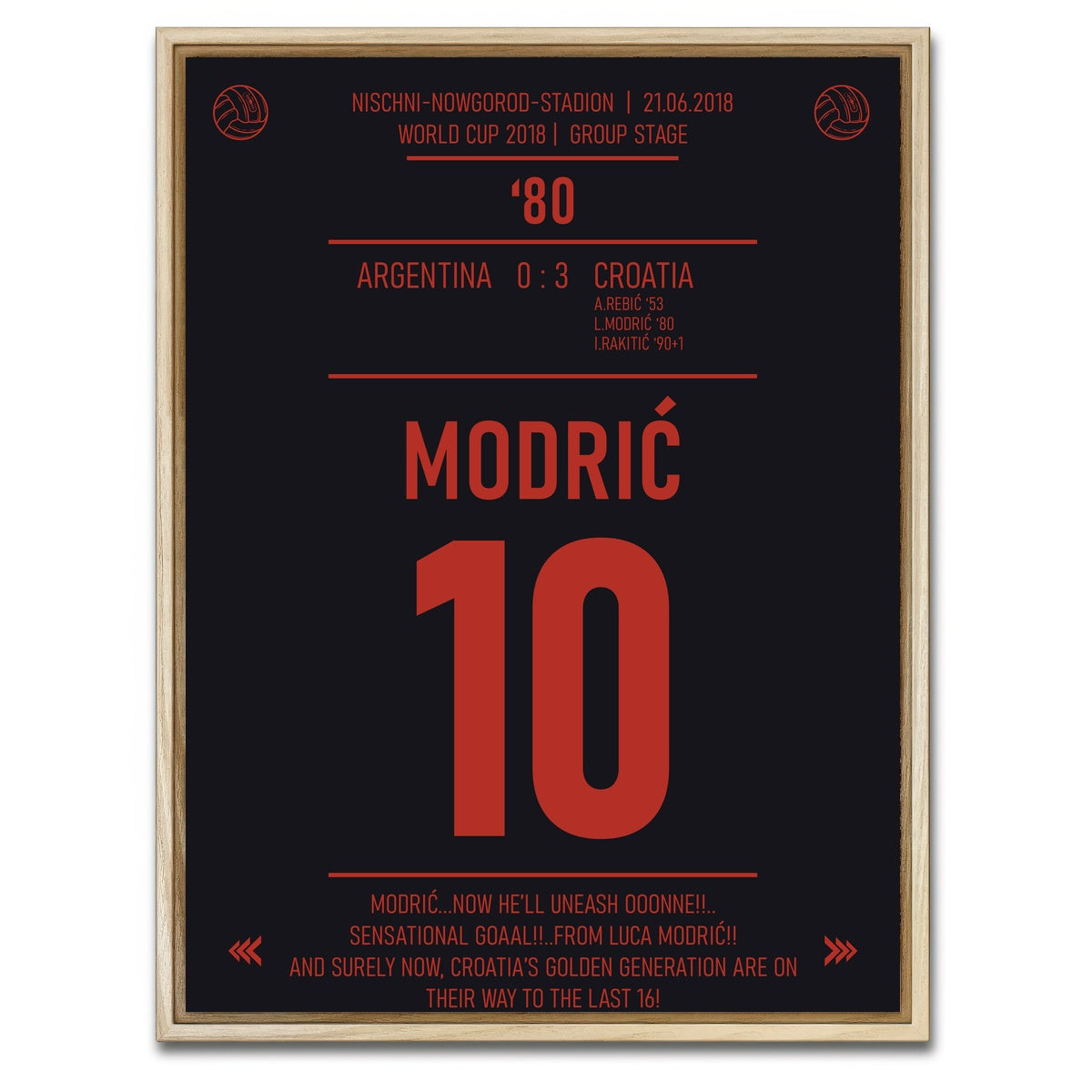 AUTO-MOCKUP WHITE | Luka Modric | 1 Piece | Natural Framed Canvas | group=3x4