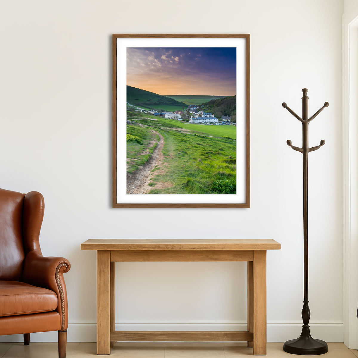 AUTO-MOCKUP ROOM | Lulworth Cove Wall Art