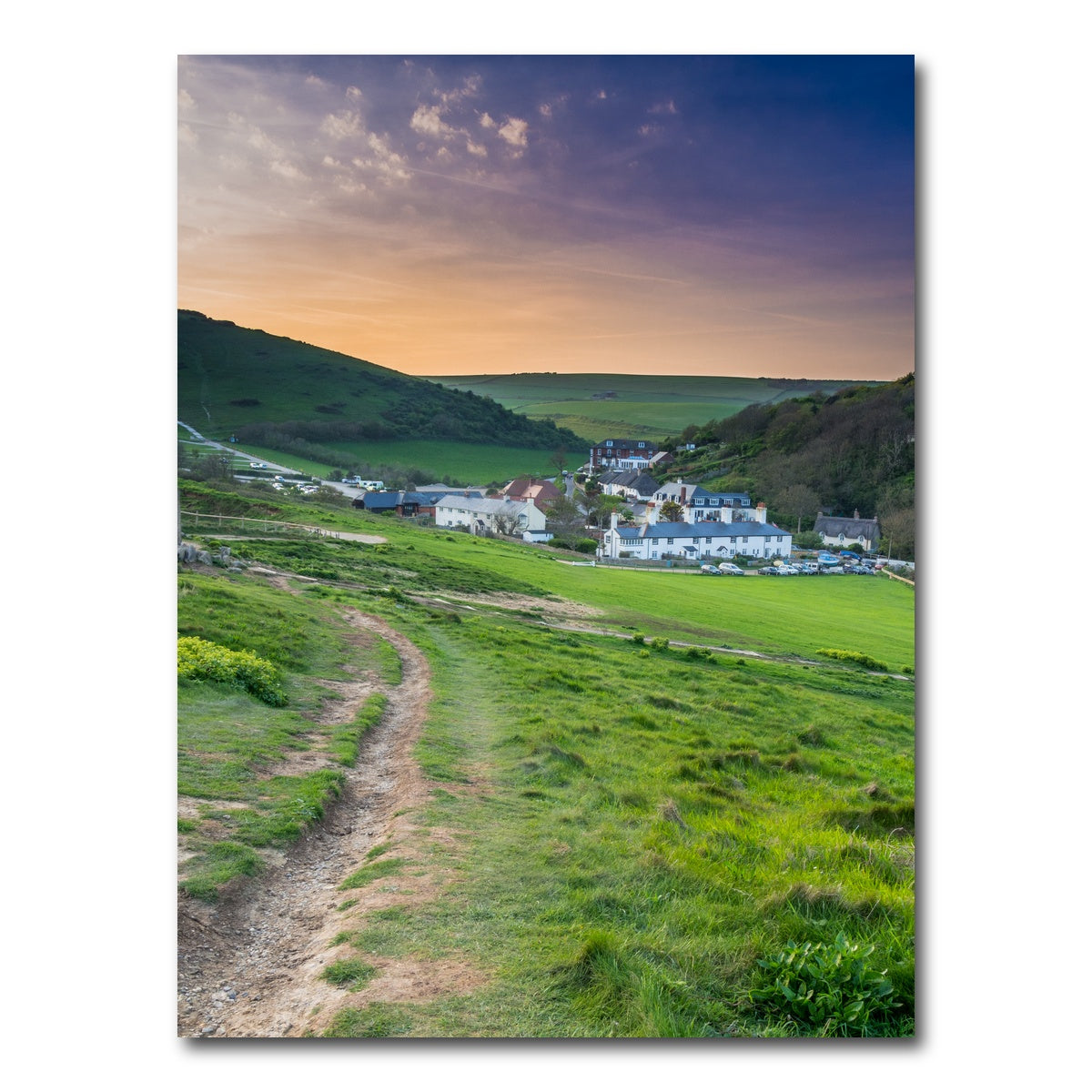 AUTO-MOCKUP WHITE | Lulworth Cove | 1 Piece | Gallery Wrap Canvas | group=3x4