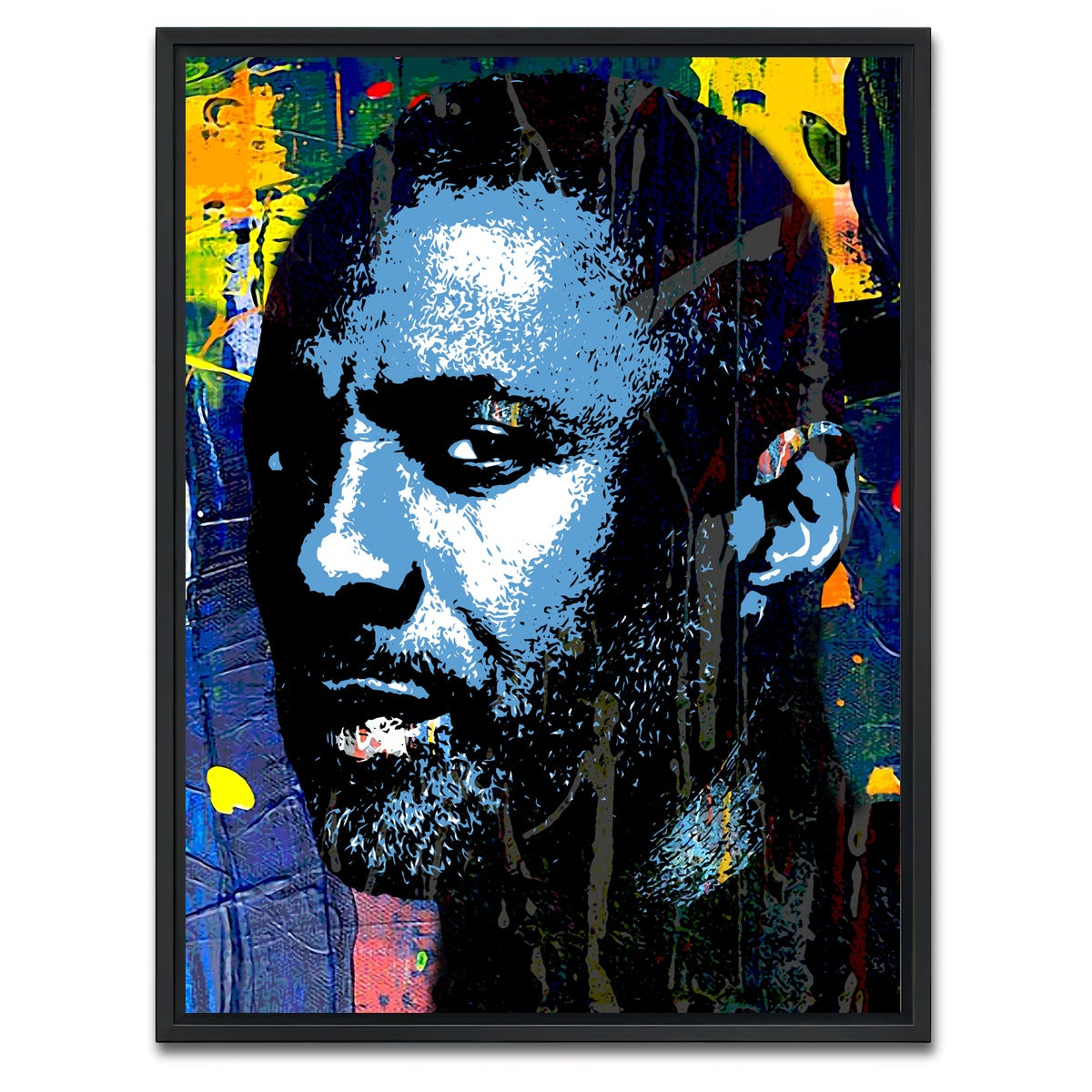 AUTO-MOCKUP WHITE | Luther | 1 Piece | Black Framed Canvas | group=3x4