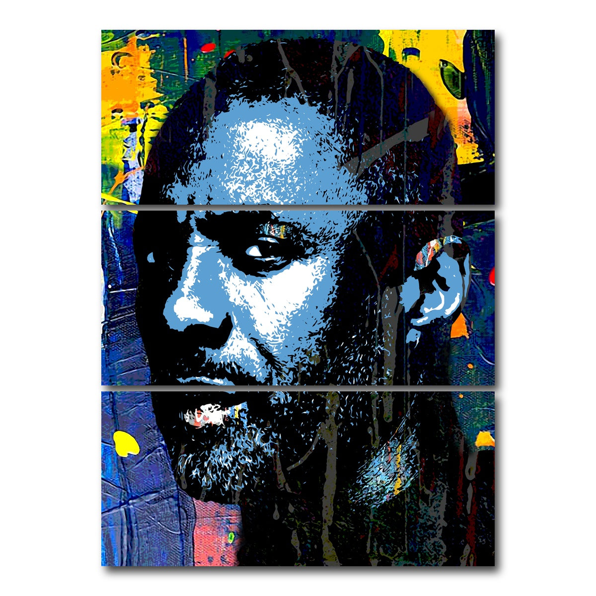 AUTO-MOCKUP WHITE | Luther | 3 Piece | Gallery Wrap Canvas | group=8x18_stacked