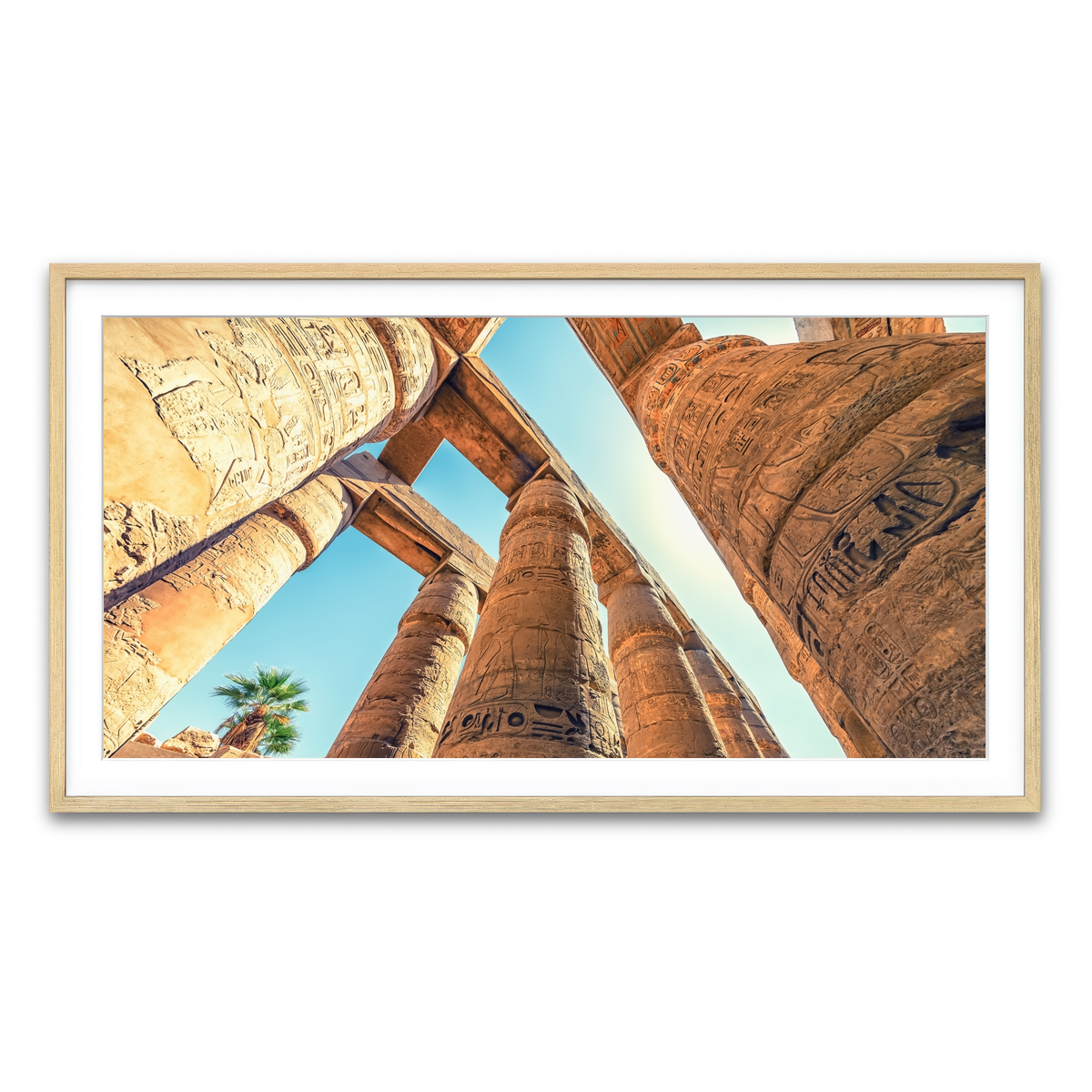 Framed Print 2x1 Natural