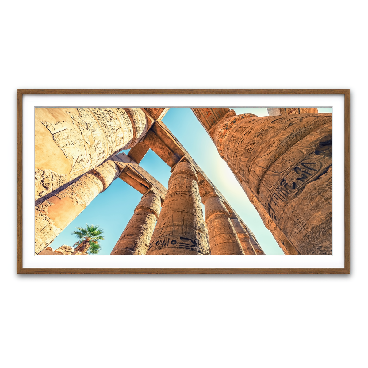 Framed Print 2x1 Walnut
