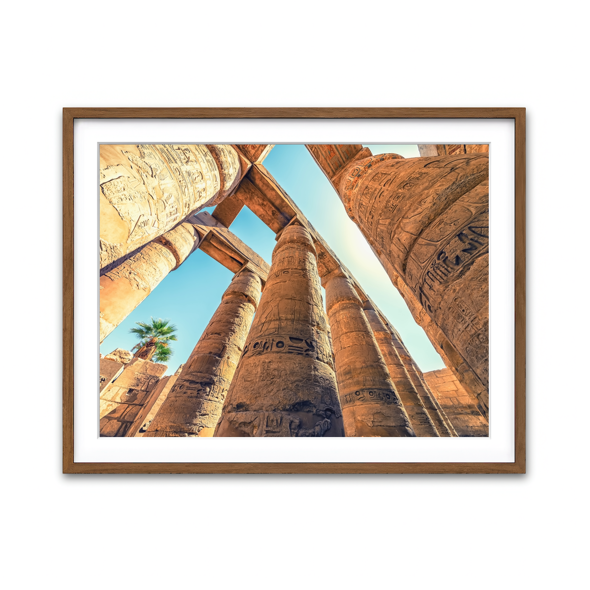 Framed Print 4x3 Walnut