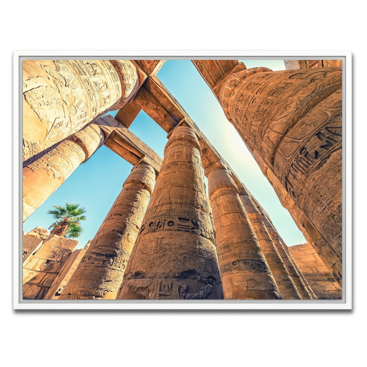 AUTO-MOCKUP WHITE | Luxor | 1 Piece | White Framed Canvas | group=4x3
