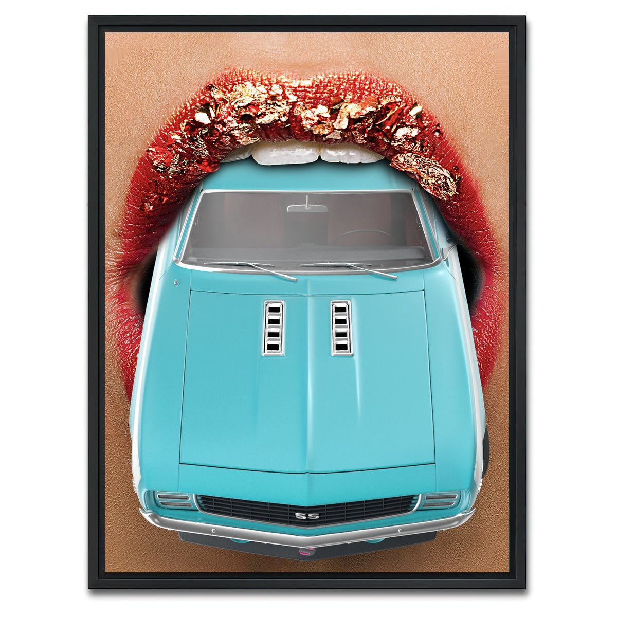 AUTO-MOCKUP WHITE | Luxury blessing | 1 Piece | Black Framed Canvas | group=3x4