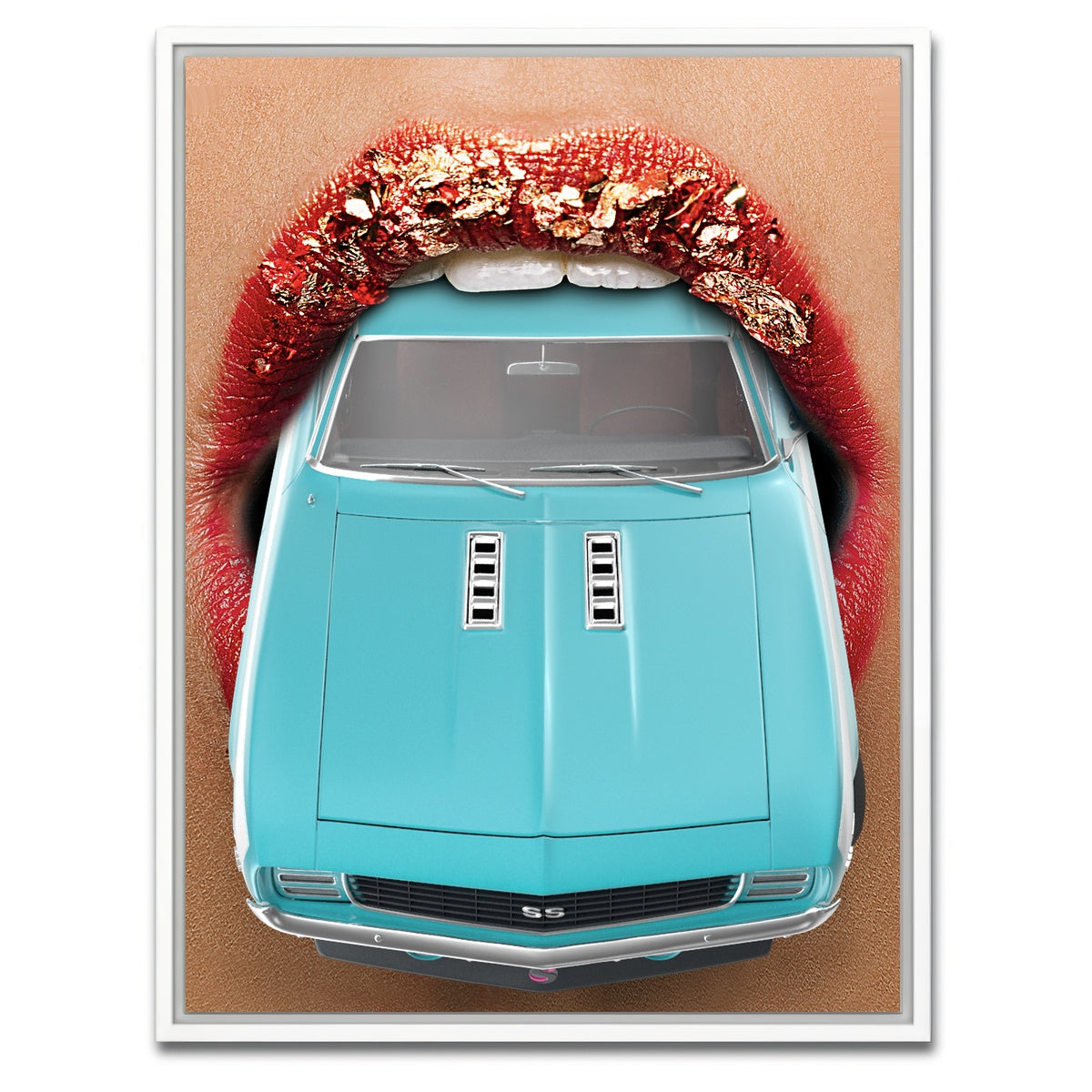 AUTO-MOCKUP WHITE | Luxury blessing | 1 Piece | White Framed Canvas | group=3x4