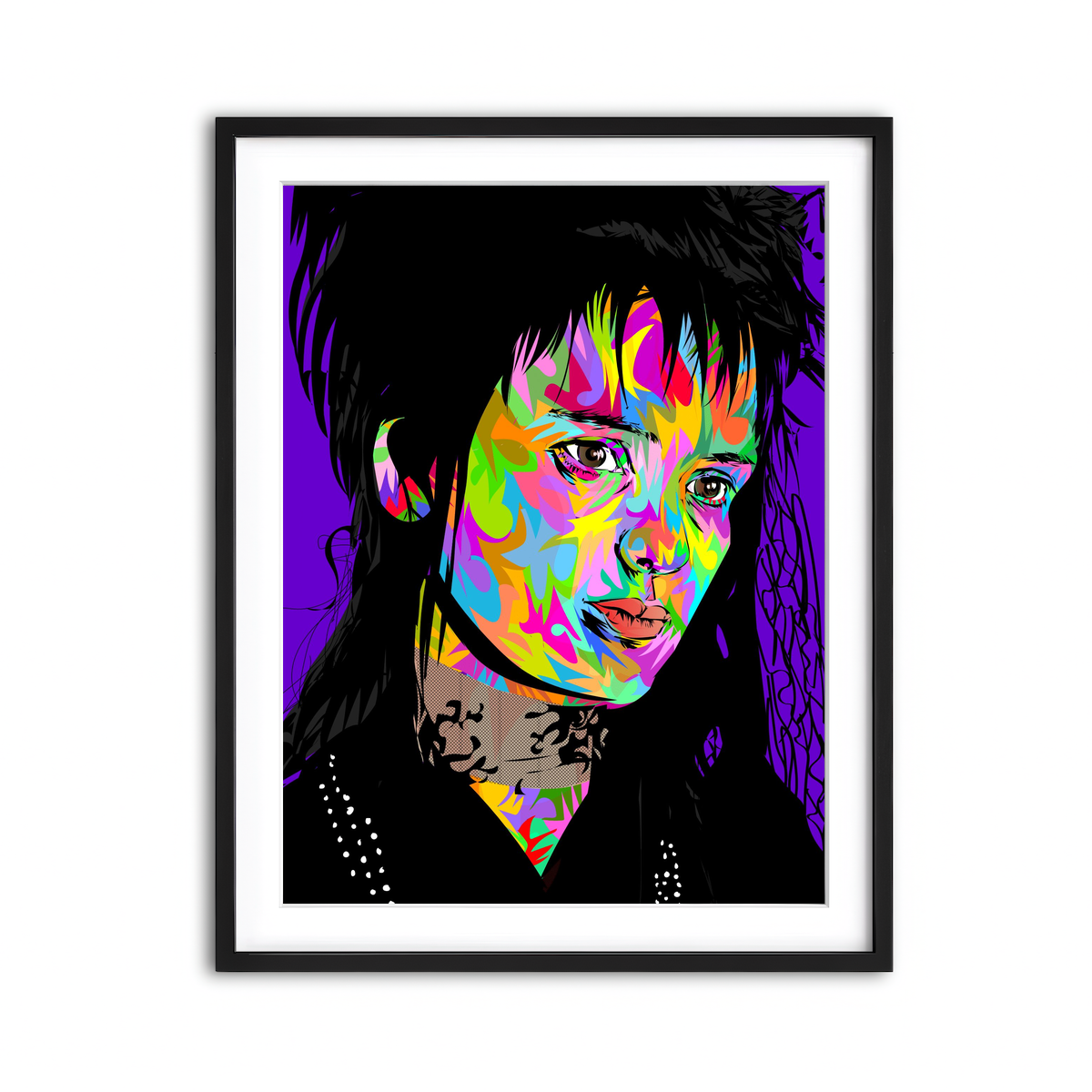 Framed Print 3x4 Black