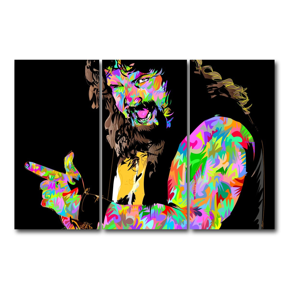 AUTO-MOCKUP WHITE | MAN KIND | 3 Piece | Gallery Wrap Canvas | group=12x24