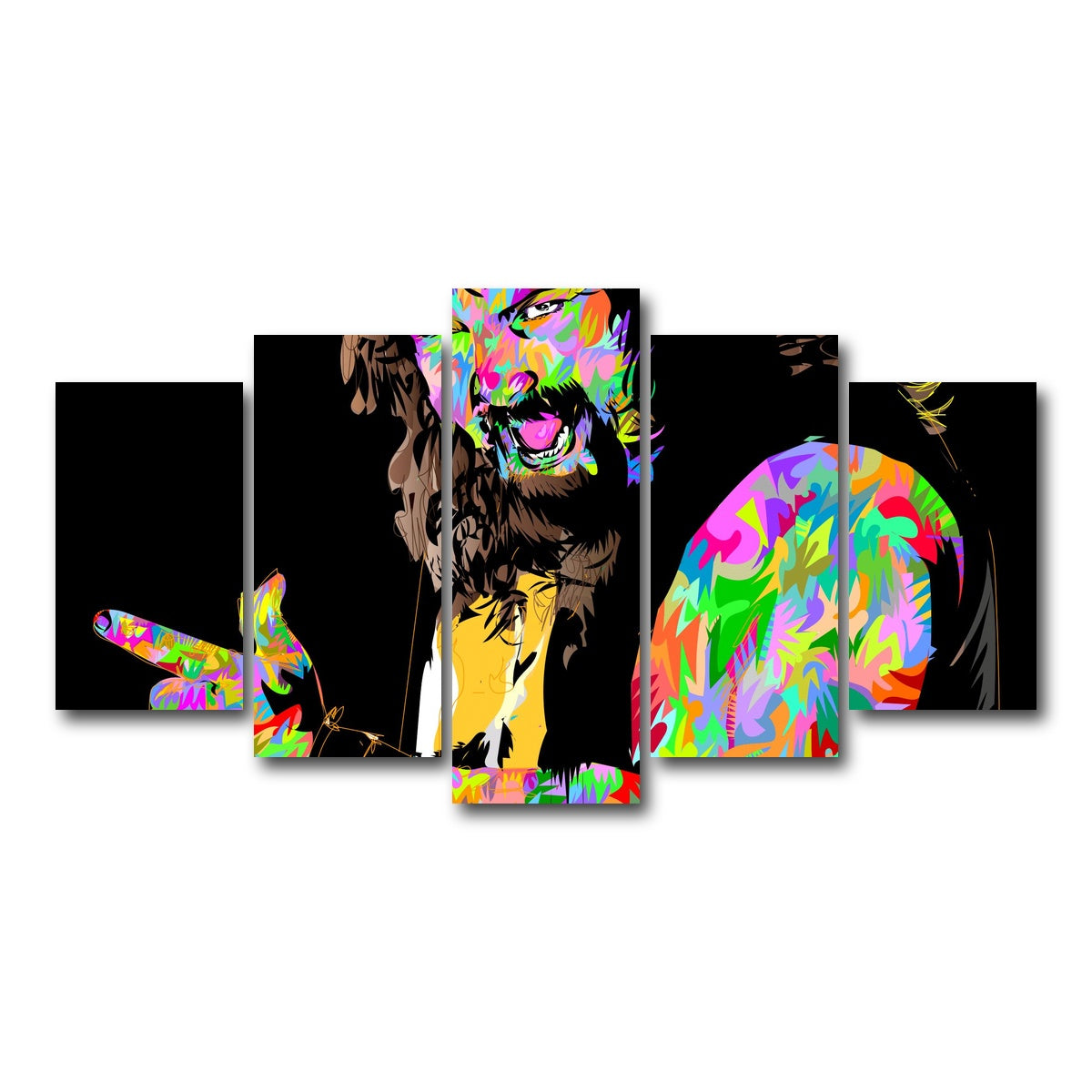 AUTO-MOCKUP WHITE | MAN KIND | 5 Piece | Gallery Wrap Canvas | group=5_normal