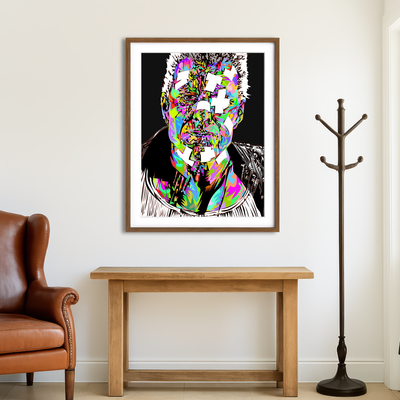 AUTO-MOCKUP ROOM | Marv Bandaged Wall Art