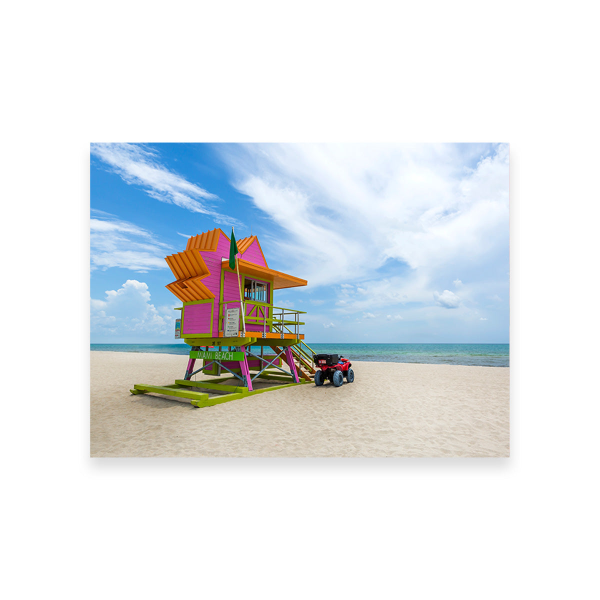 MIAMI BEACH Summer Feeling Wall Art