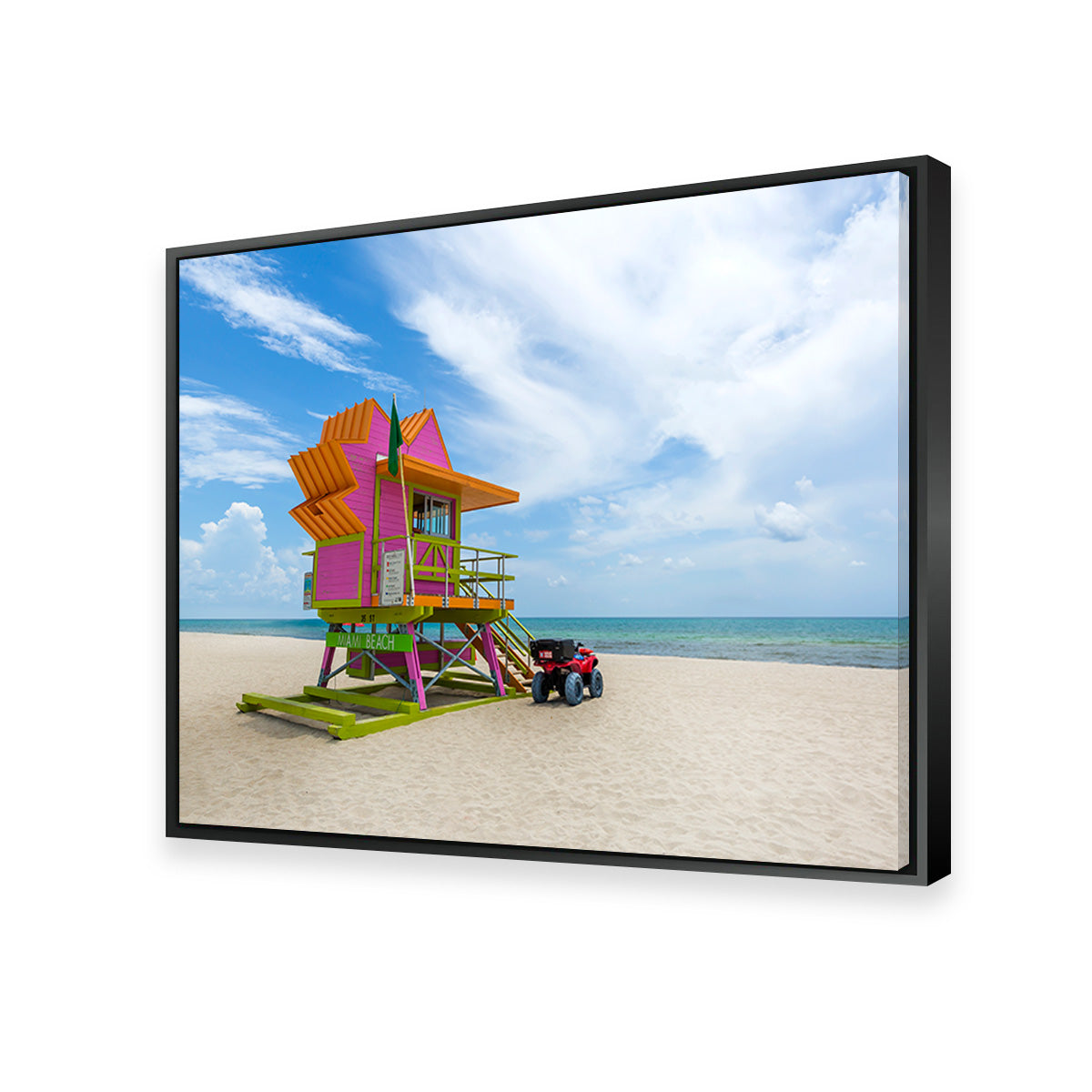 MIAMI BEACH Summer Feeling Wall Art