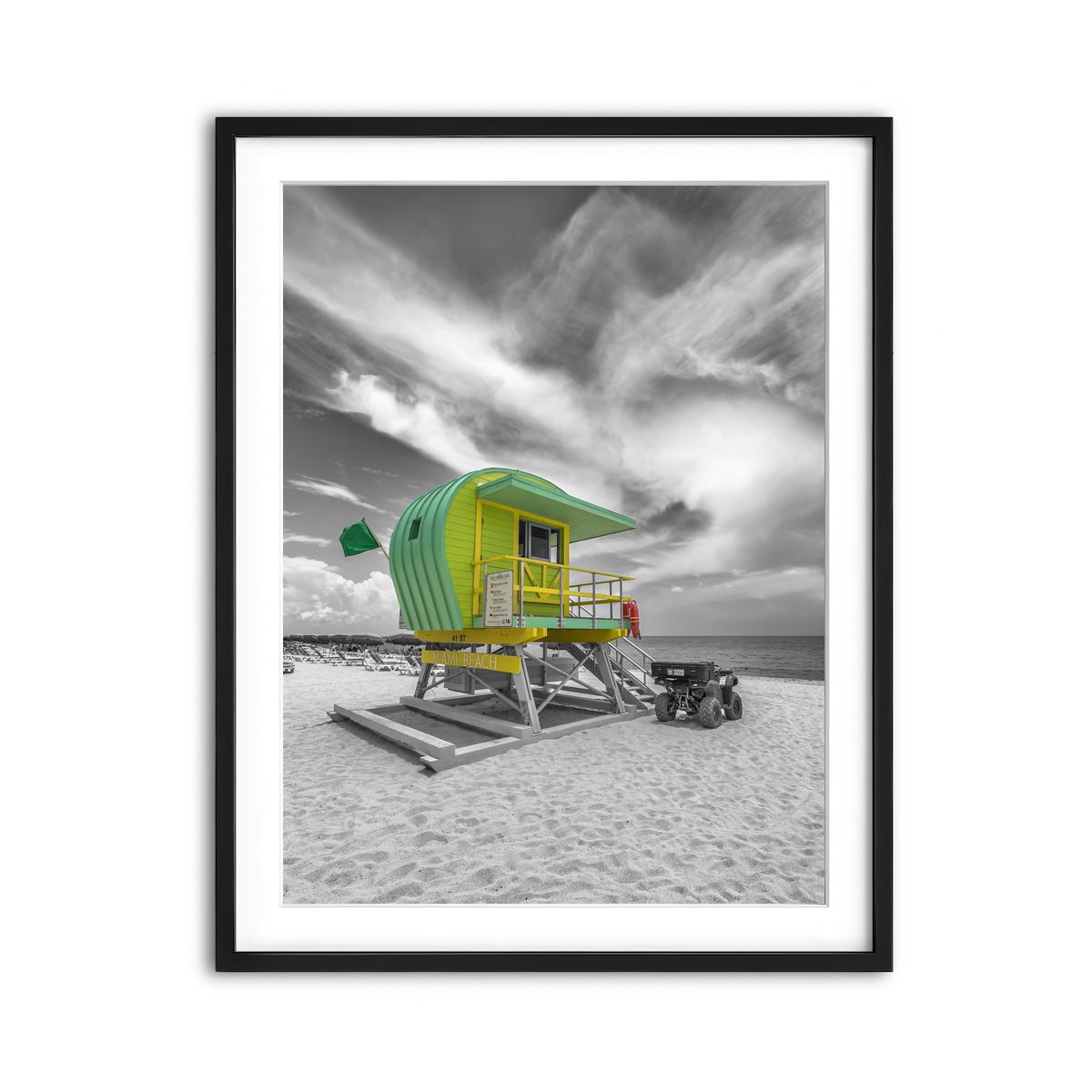 Framed Print 3x4 Black