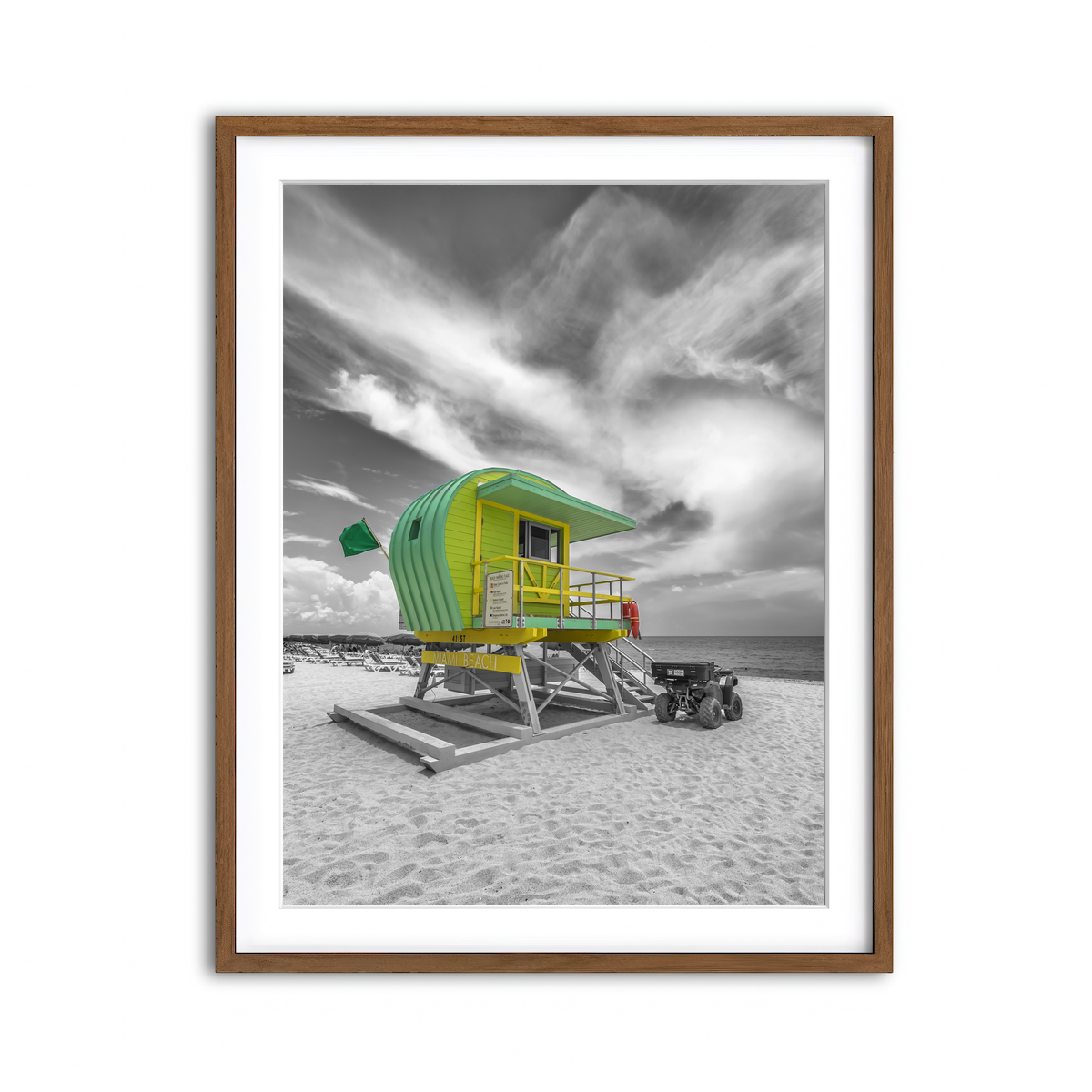 Framed Print 3x4 Walnut