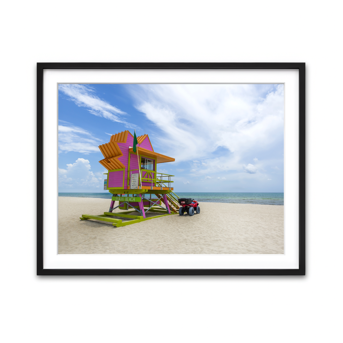 Framed Print 4x3 Black
