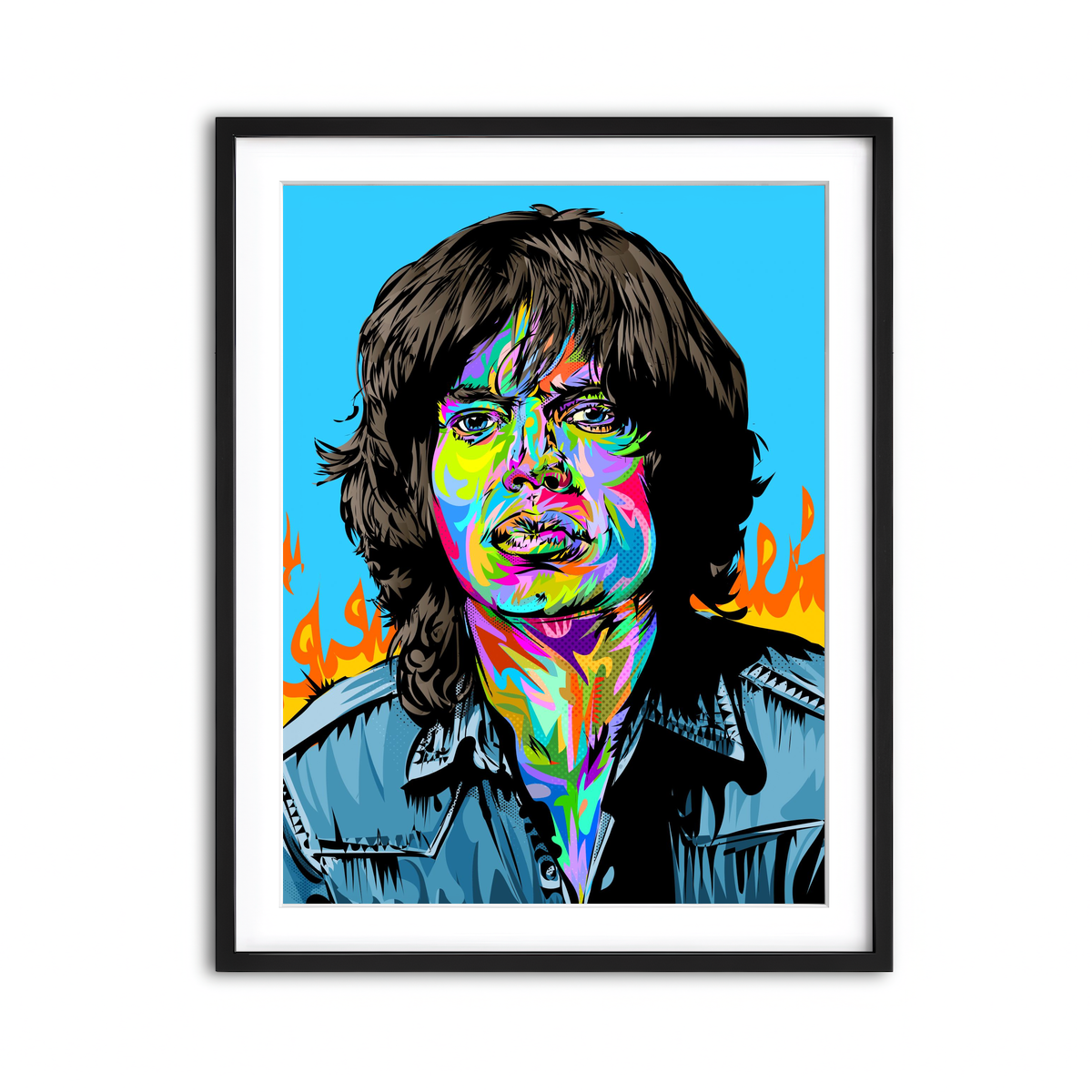 Framed Print 3x4 Black