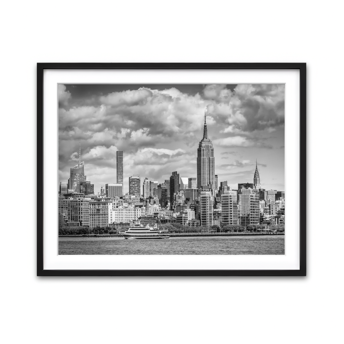 Framed Print 4x3 Black
