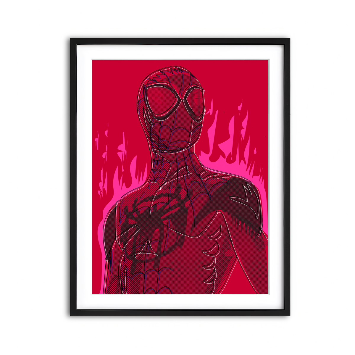 Framed Print 3x4 Black