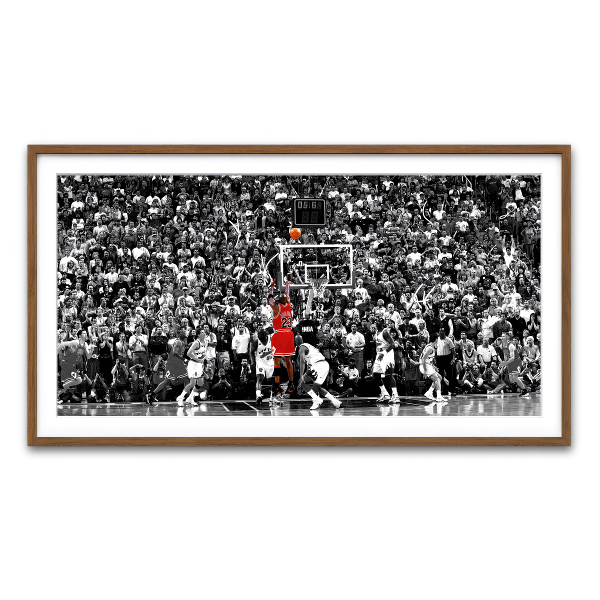 MJ '98 Finals Game Winner Wall Art